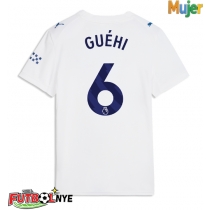 Camiseta Manchester City Marc Guehi #6 Tercera Equipación para mujer 2026-27 manga corta
